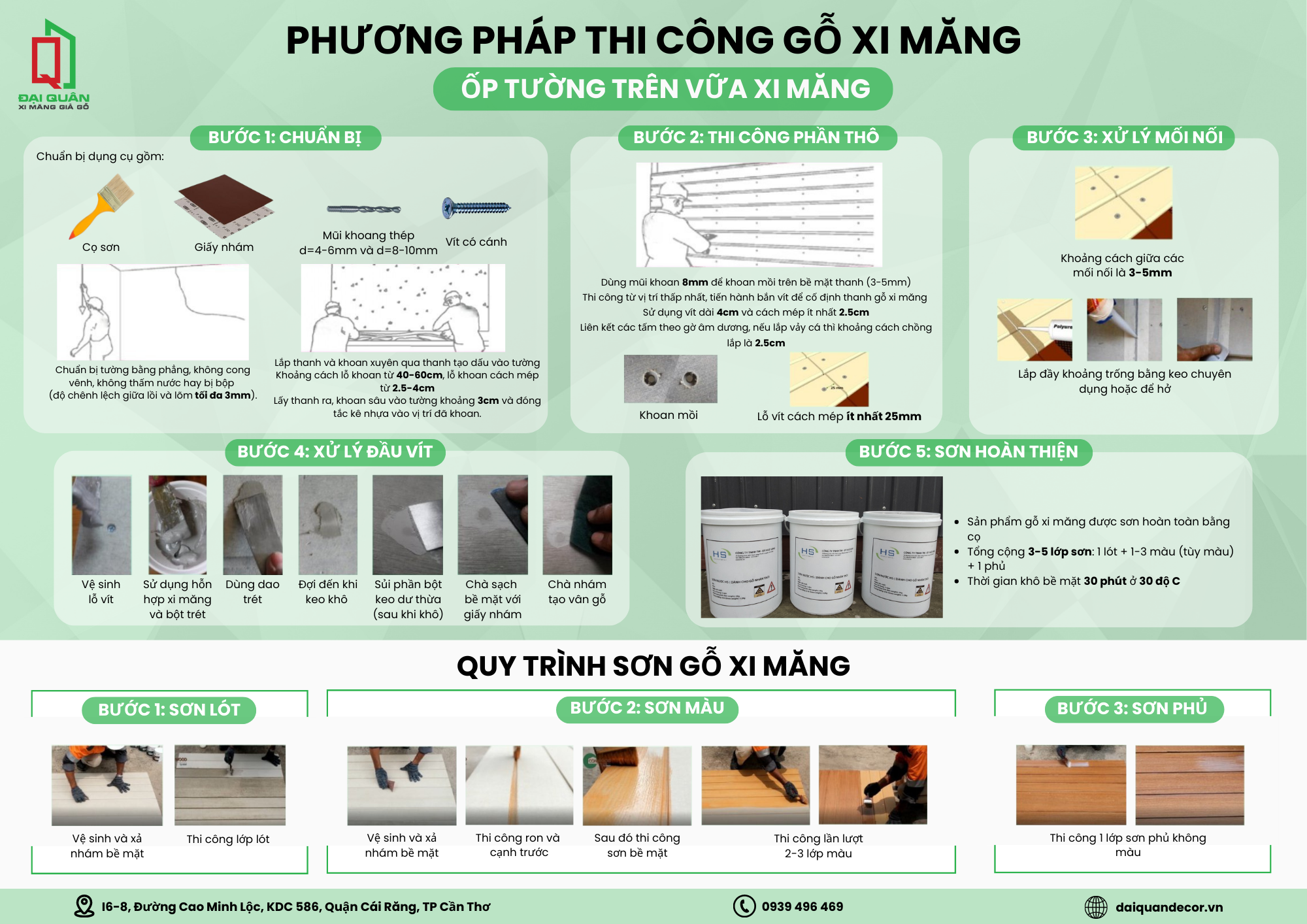 Chuẩn bị bề mặt